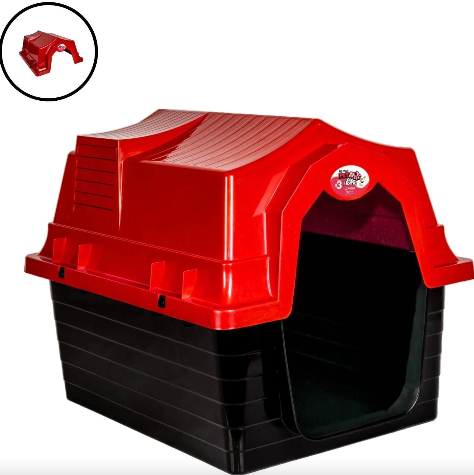 Casinha para Cães Porte Grande N.3 Animais Domésticos Acessório Pet Au Jel Plast